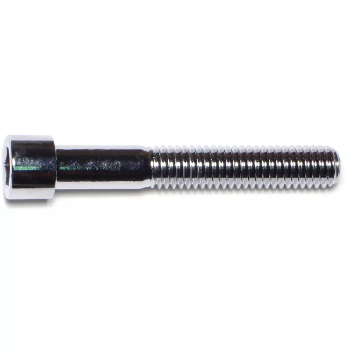 Midwest Fastener 3/8 In.-16 x 2-1/2 In. Chrome Plated Grade 8 Steel Coarse Thread Smooth Head Socket Cap Screws (10 Ct.)