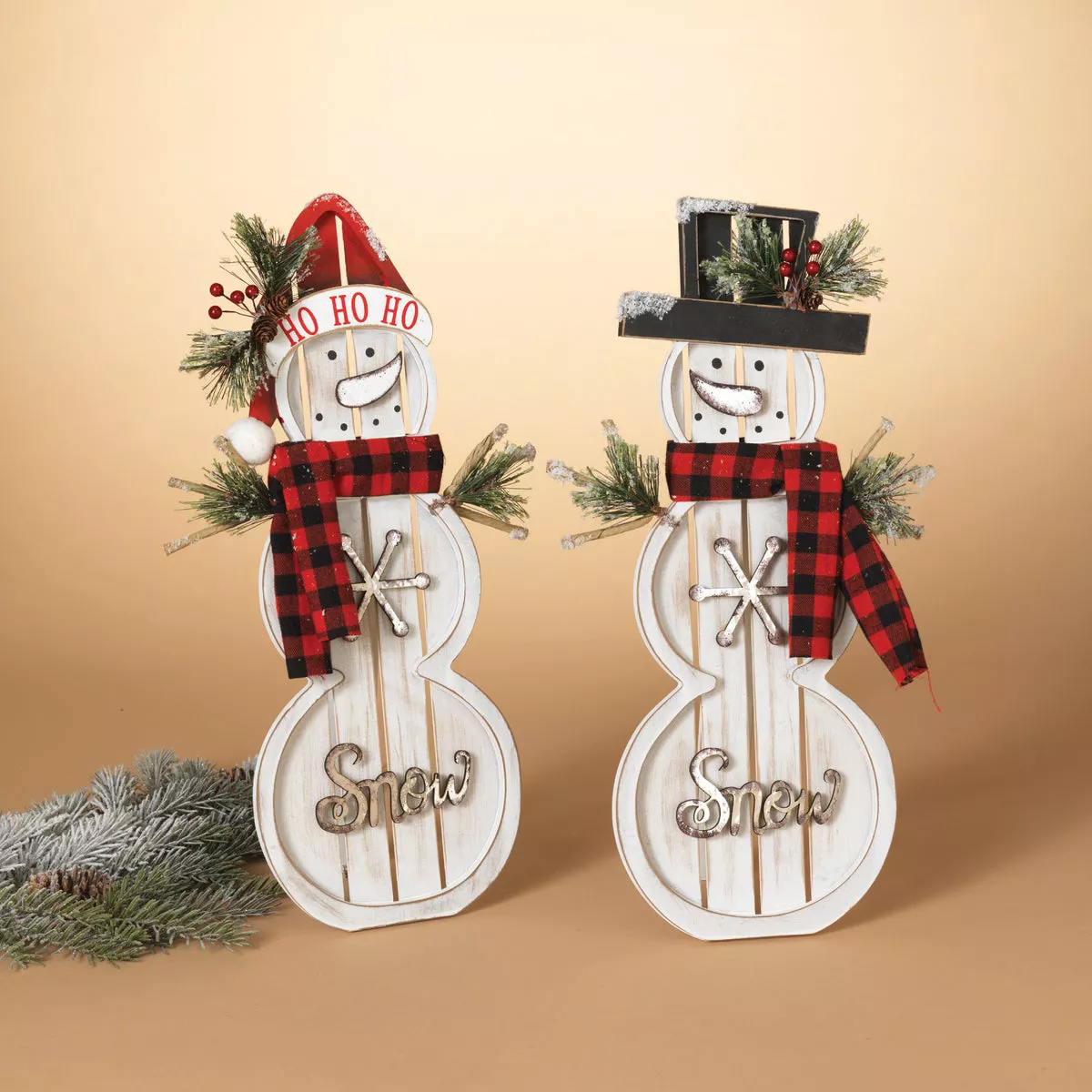 Gerson 21 In. H. Wood Snowman