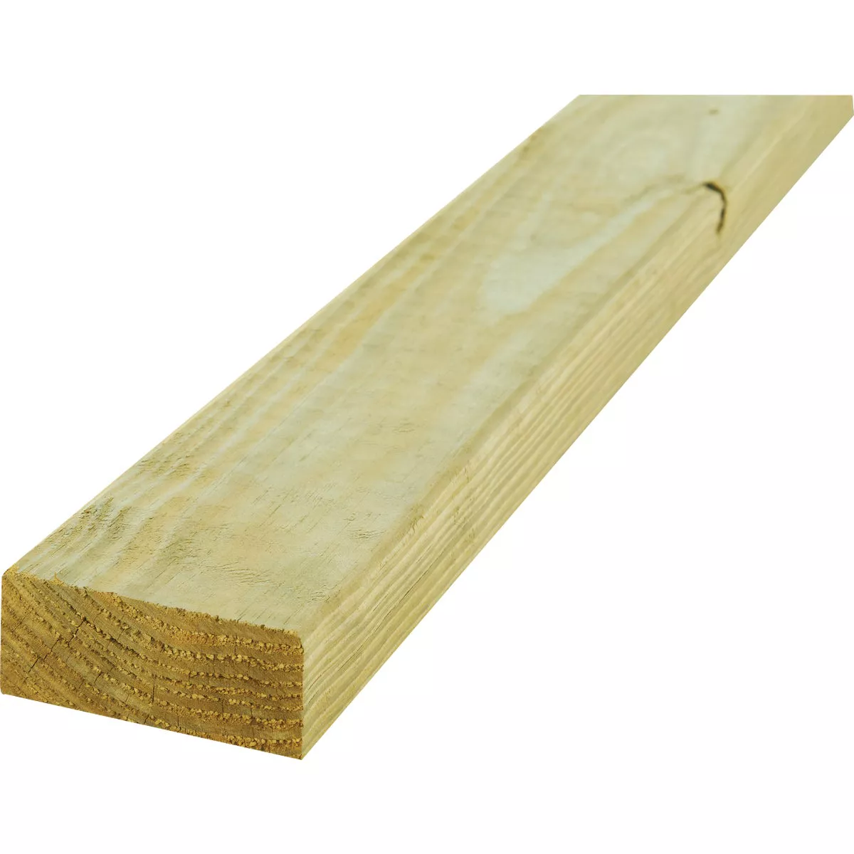 2 In. x 4 In. x 8 Ft. #2 Above Ground Treated Lumber