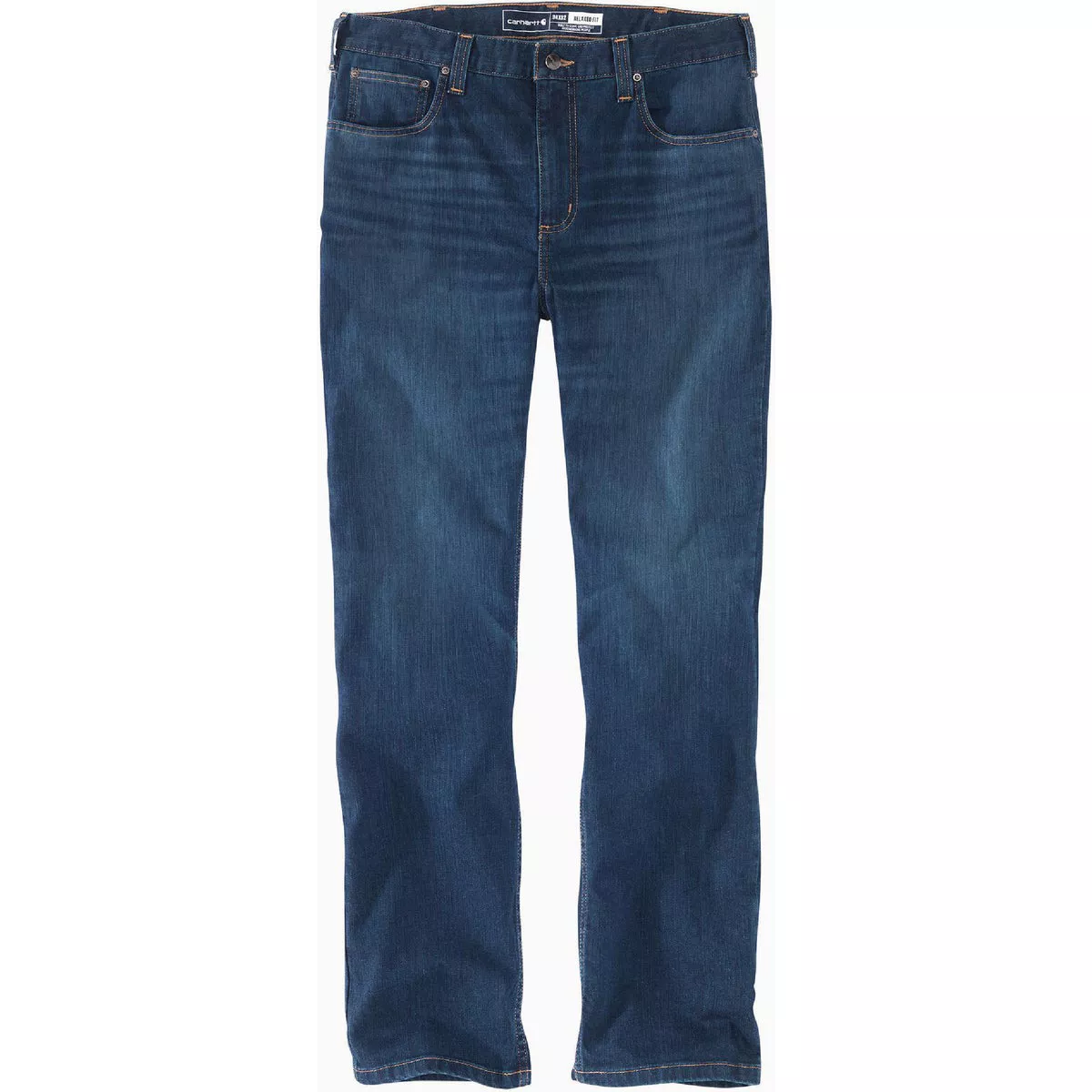 Carhartt Rugged Flex Men's 42x32 Clearwater 5-Pocket Jeans, Relaxed Fit