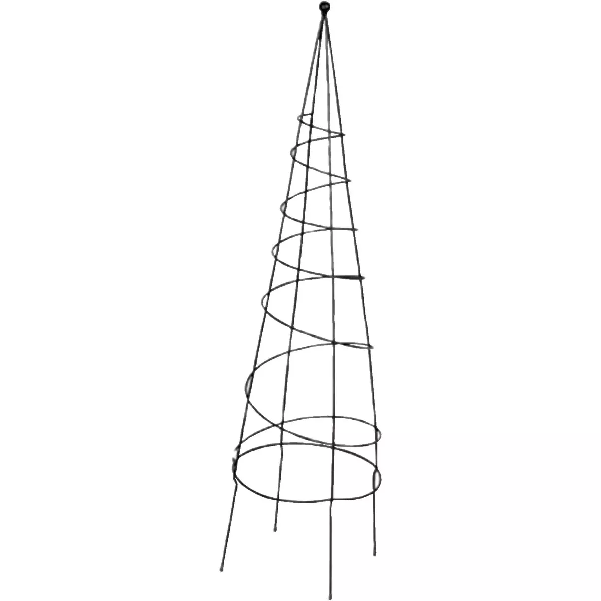 Gardman 4 Ft. Black Steel Spiral Obelisk-