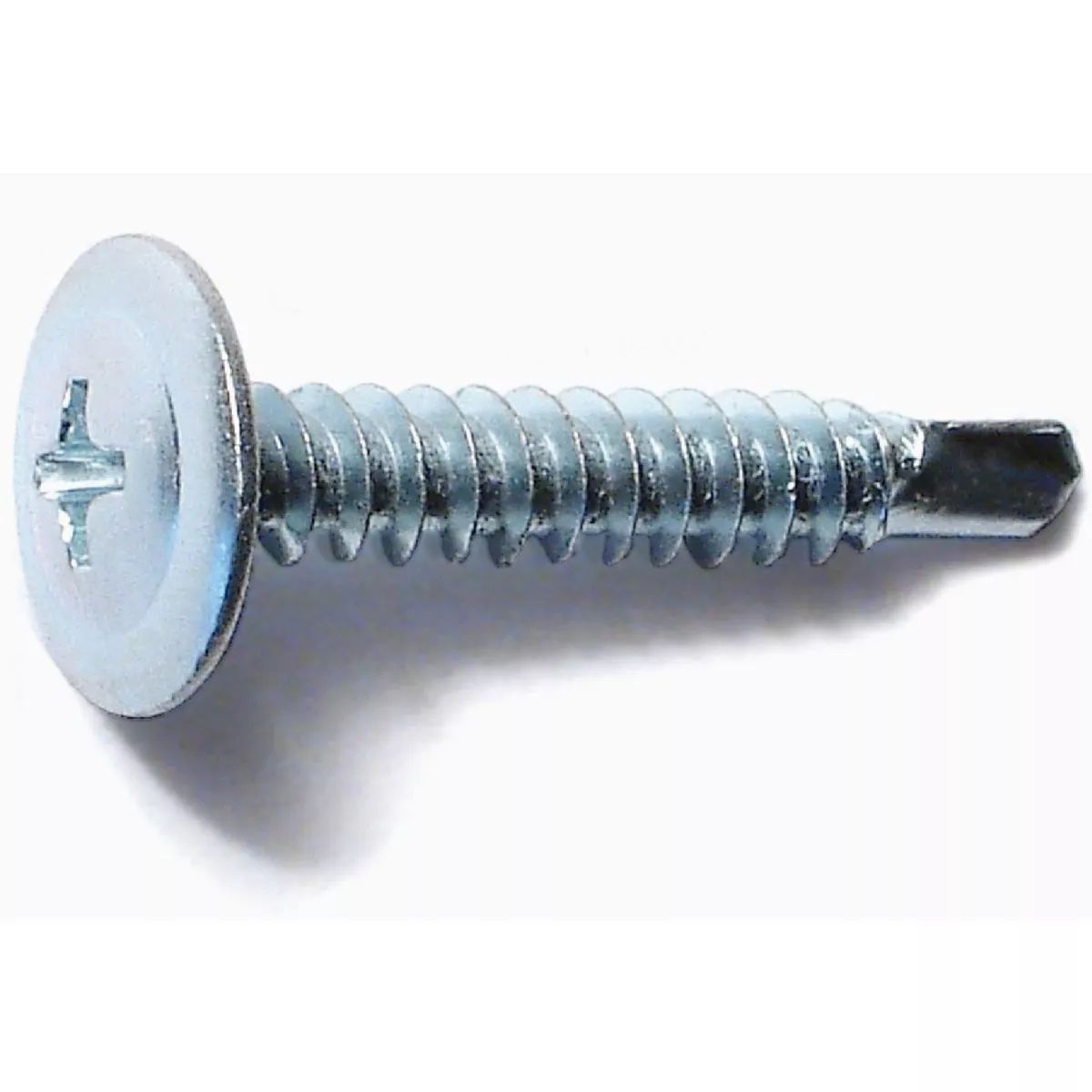 Midwest Fastener #8-18 x 1 In. Zinc Plated Steel Modified Phillips Truss Head Self-Drilling Screws (929 Ct.)-