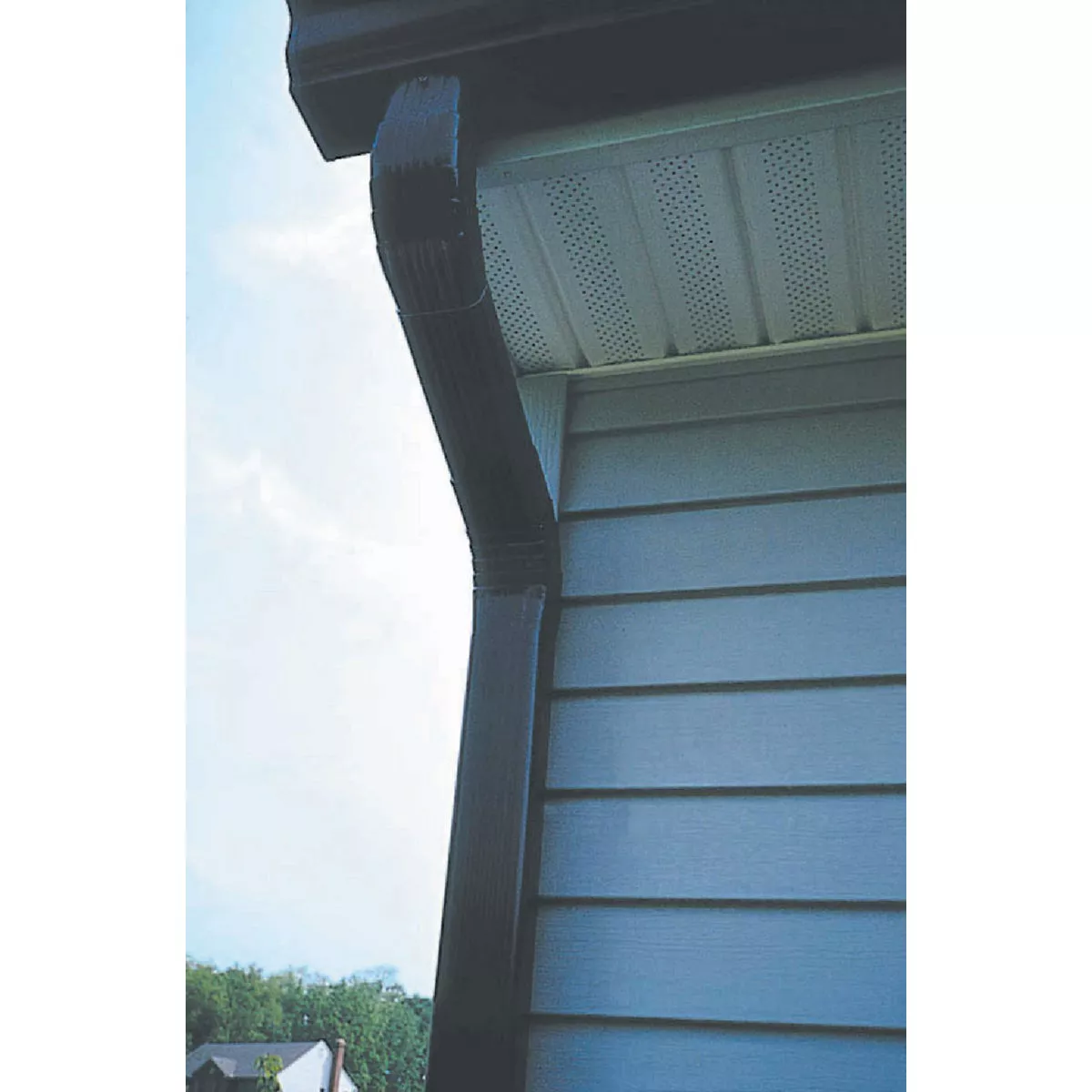 Spectra Metals 2 In. x 3 In. Brown Aluminum Downspout - photo 3
