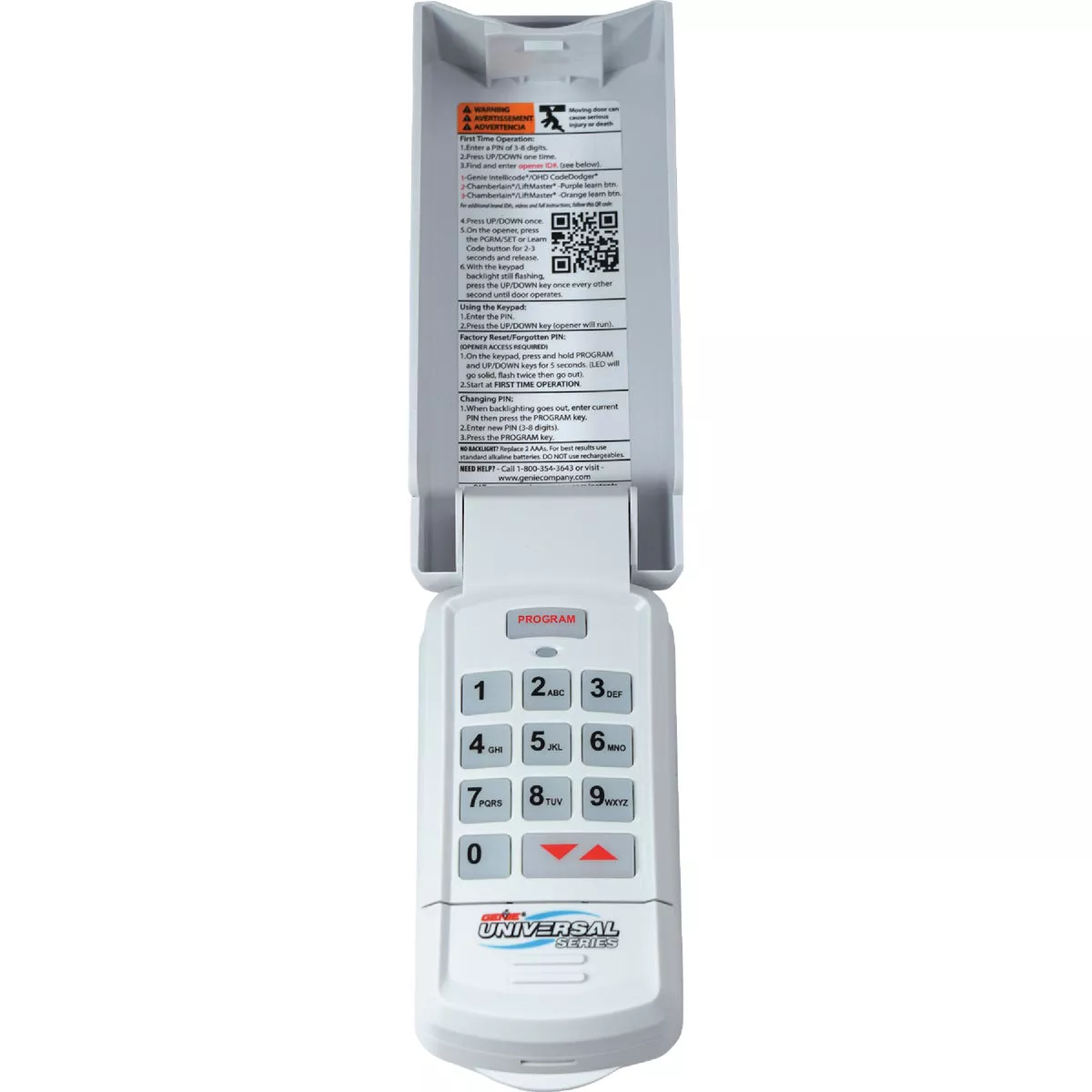 Genie Universal Garage Door Wireless Keypad