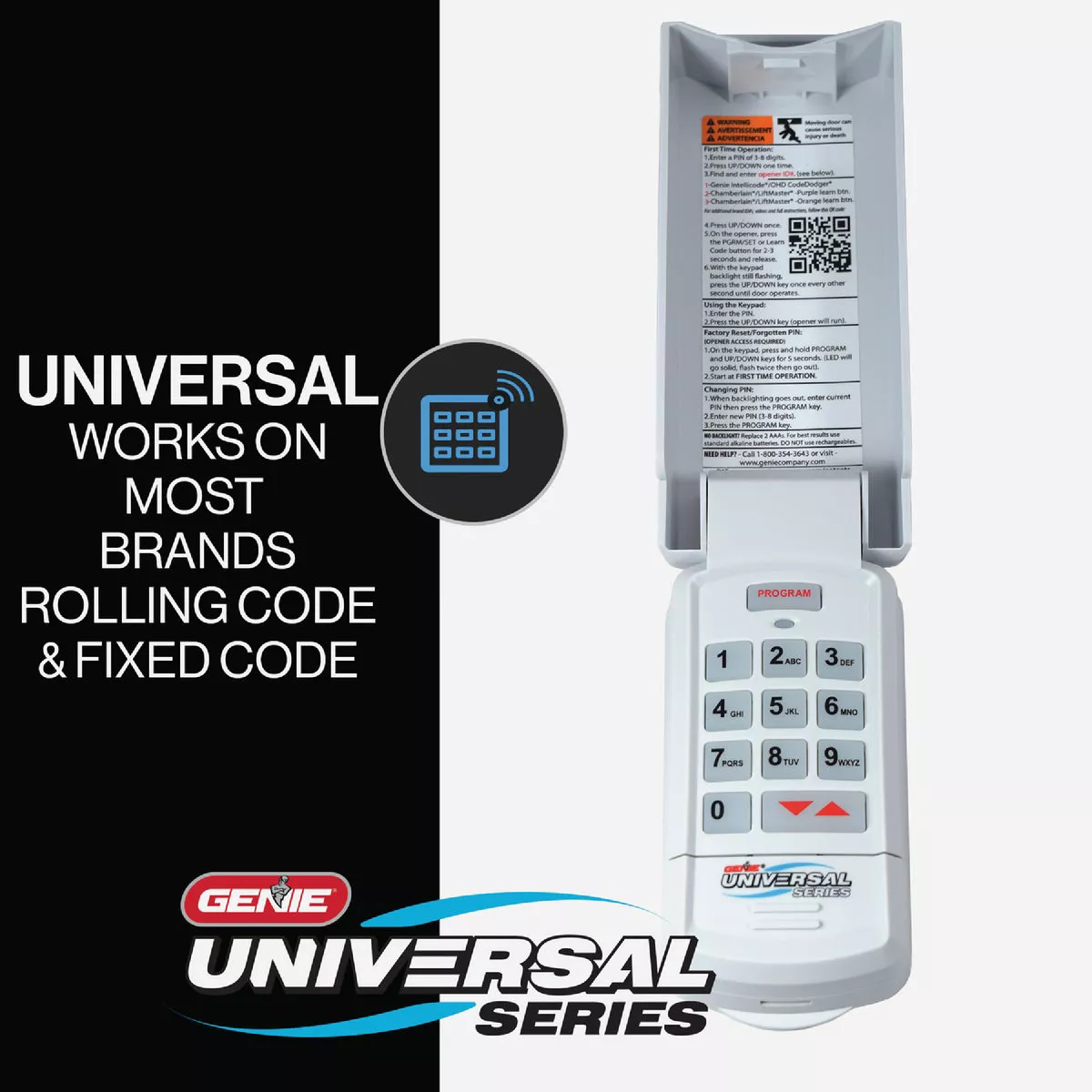 Genie Universal Garage Door Wireless Keypad - photo 5