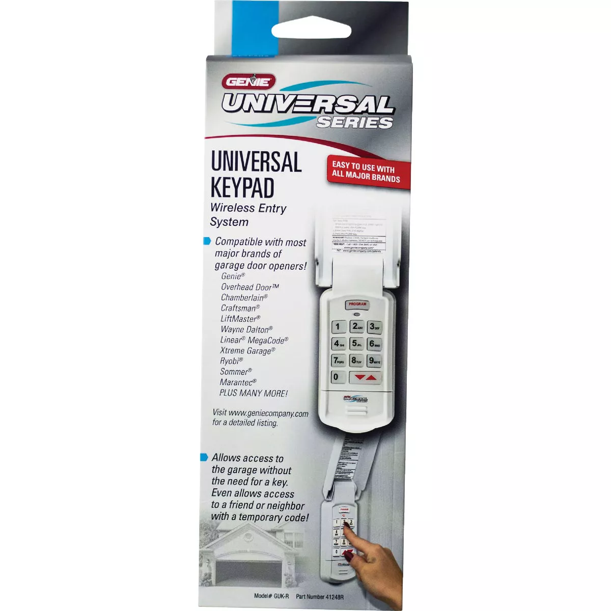 Genie Universal Garage Door Wireless Keypad - photo 2