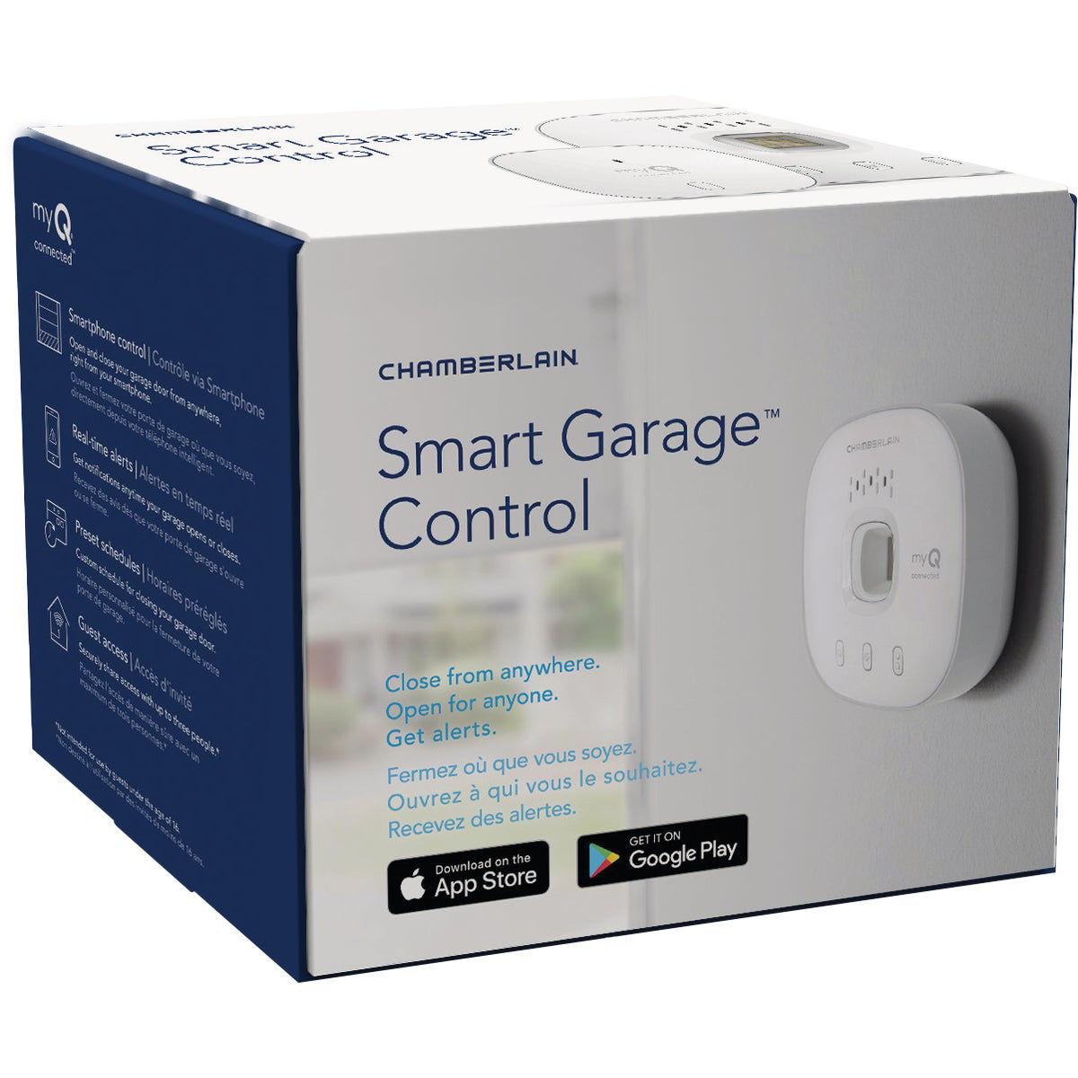 CHAMBERLAIN MYQ SMART GARAGE CONTROL INSTRUCTIONS intelligence overview