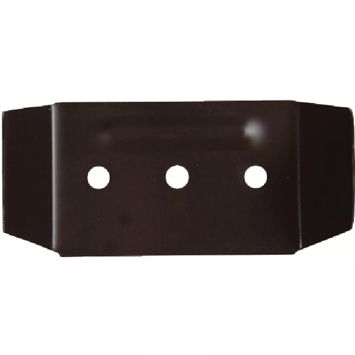 Spectra Metals 2 In. x 3 In. Brown Aluminum Downspout Clip