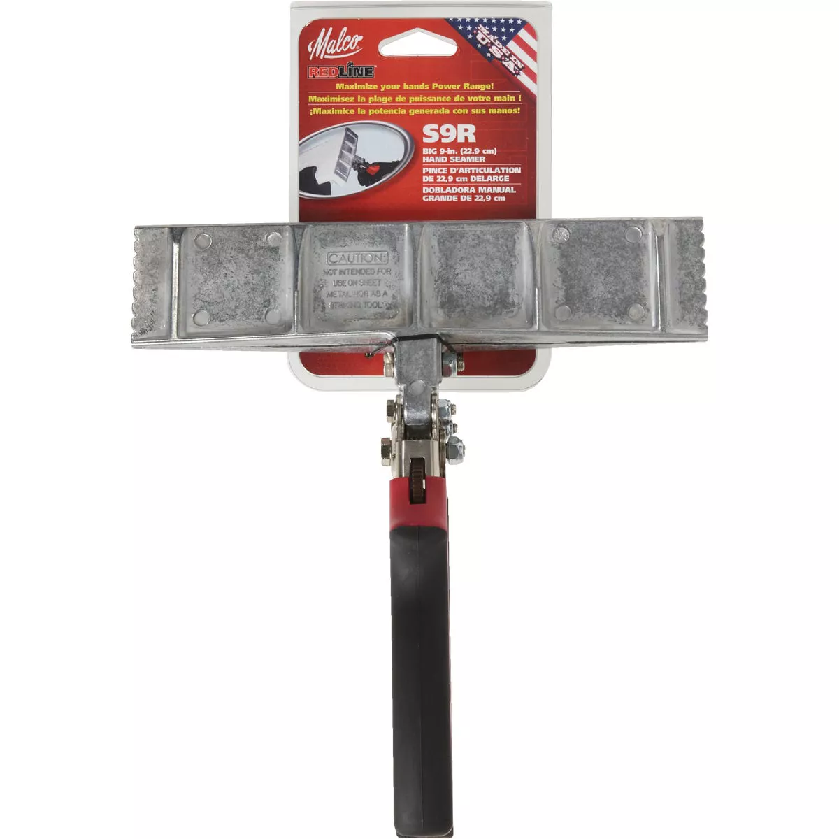 Malco 9 In. Seamer with Cast Zinc Jaws - photo 2