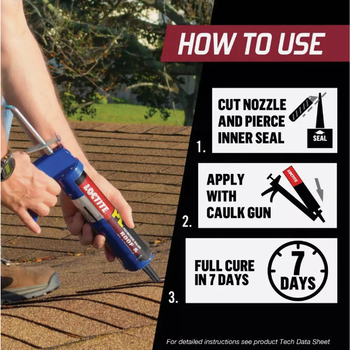 LOCTITE PL S30 Polyurethane Roof & Flashing Sealant - photo 4