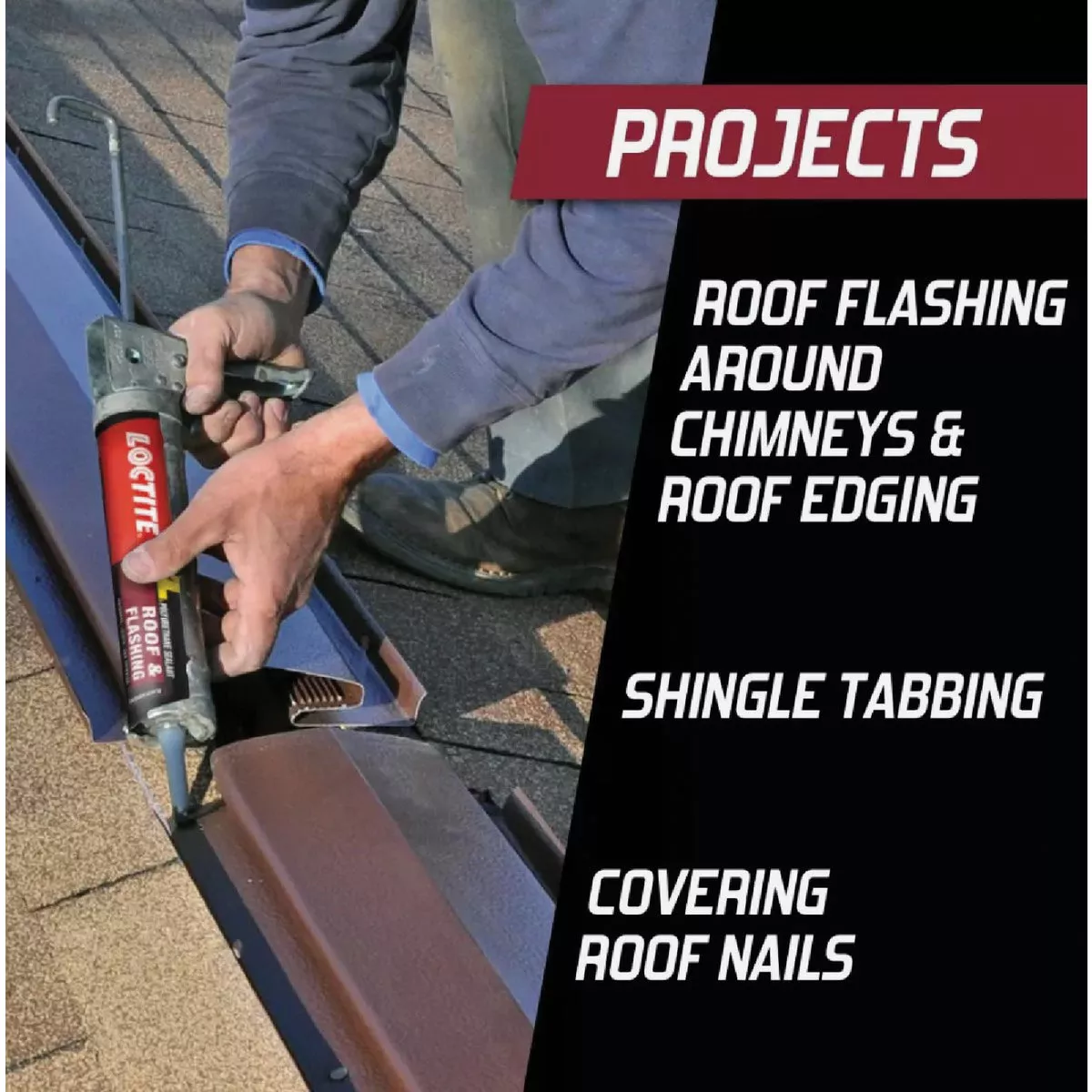 LOCTITE PL S30 Polyurethane Roof & Flashing Sealant - photo 3
