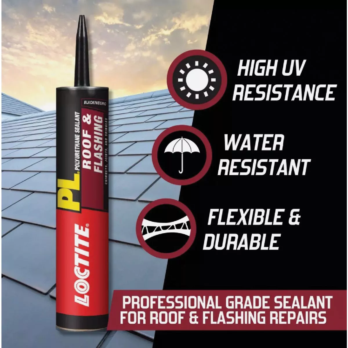 LOCTITE PL S30 Polyurethane Roof & Flashing Sealant - photo 2