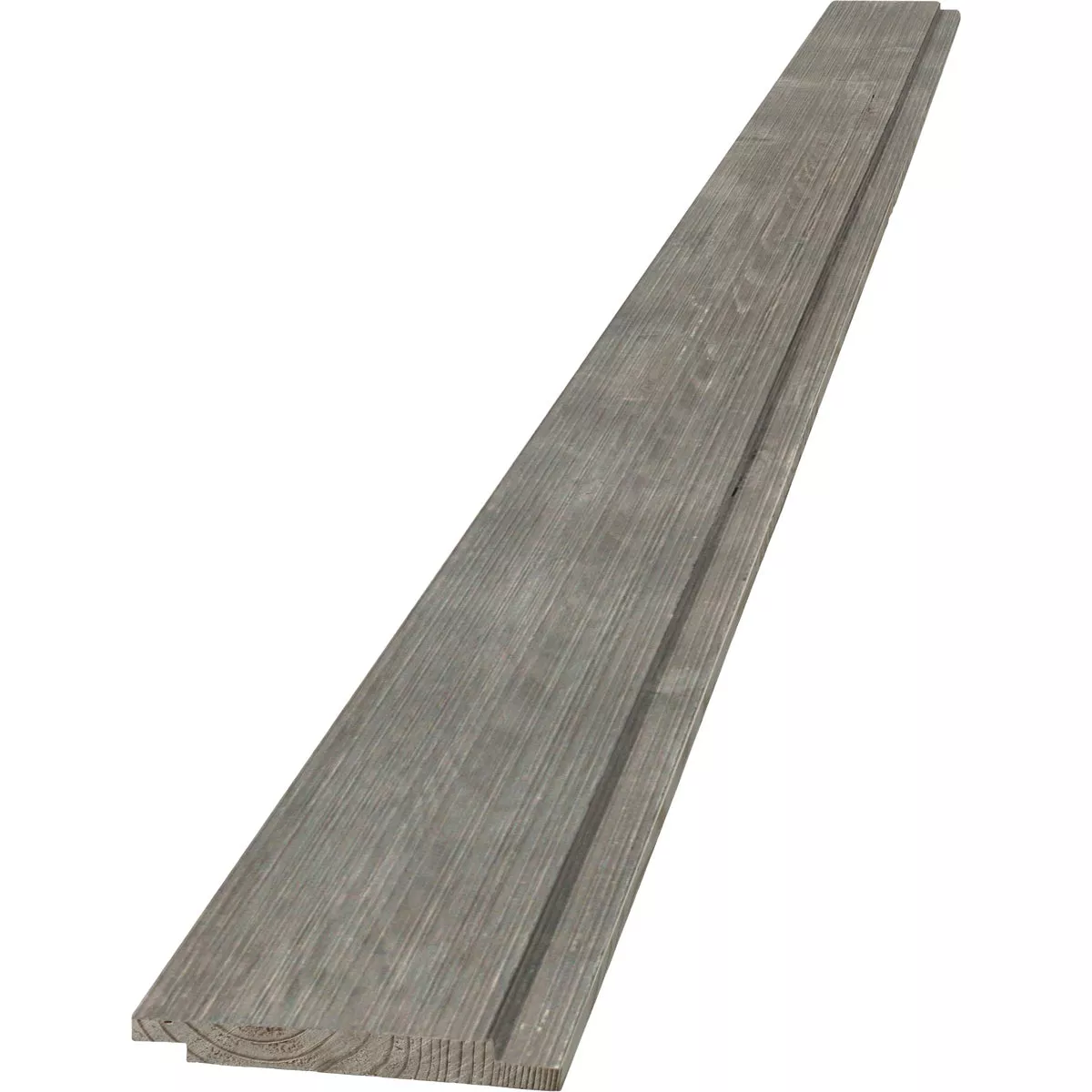 UFP-Edge 6 In. W x 8 Ft. L x 1 In. Thick Gray Wood Rustic Shiplap Board (18.48 Sq. Ft./6-Pack) - photo 2