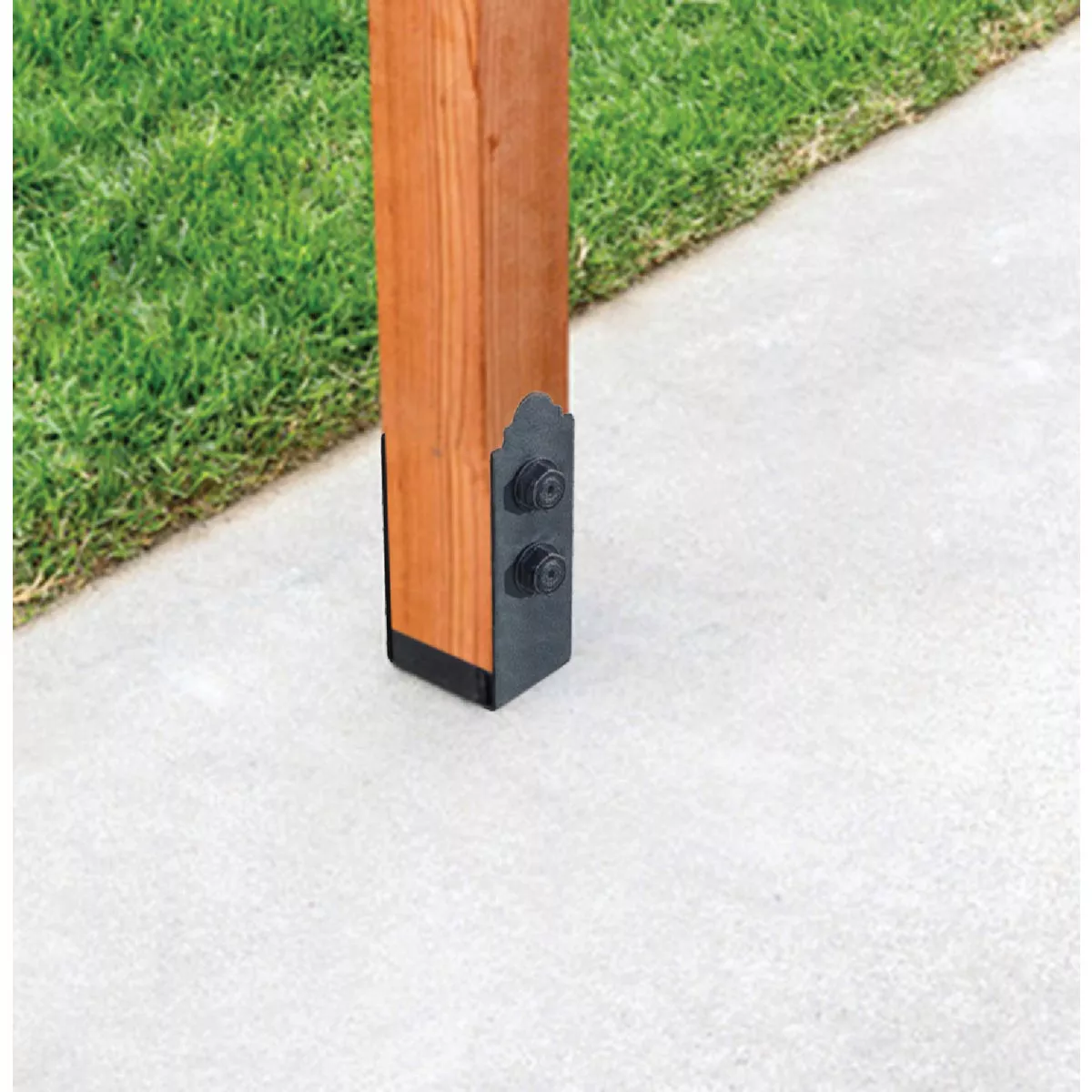Simpson Strong-Tie Outdoor Accents 4 In. x 4 In. Z-Max APB Post Base - photo 2