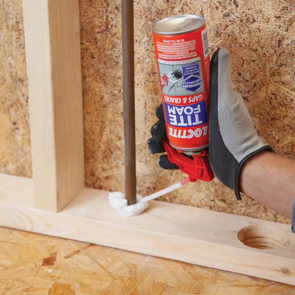 Loctite Tite Foam 12 Oz. Gaps & Cracks Insulating Sealant - photo 5