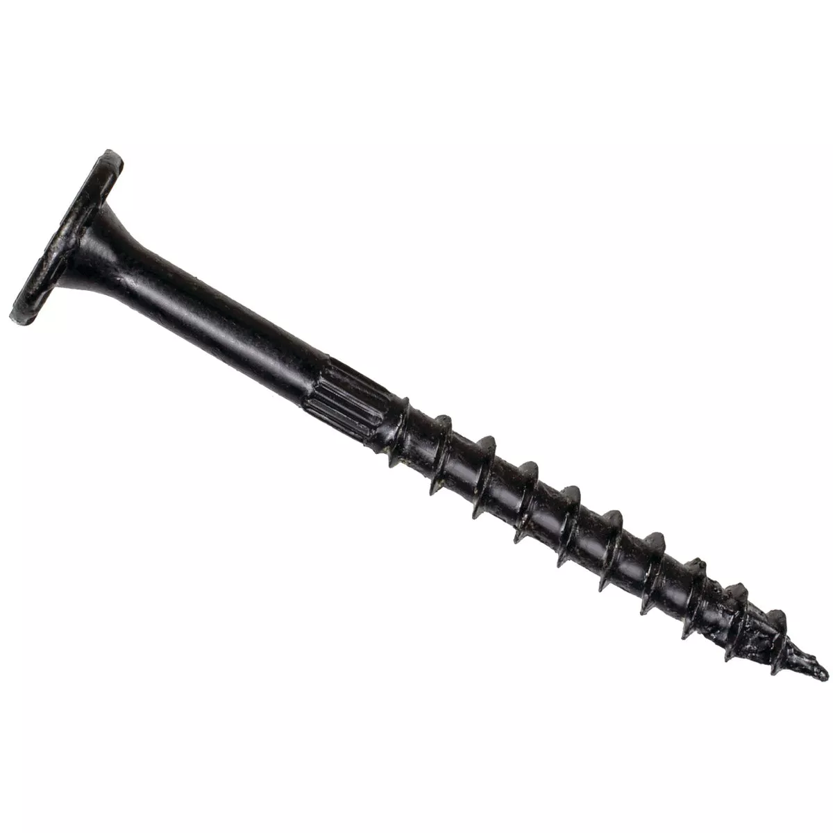 Outdoor Accents Structural Wood Screw .220 in. x 3-1/2 in. DB Coating, Black (12-Qty)