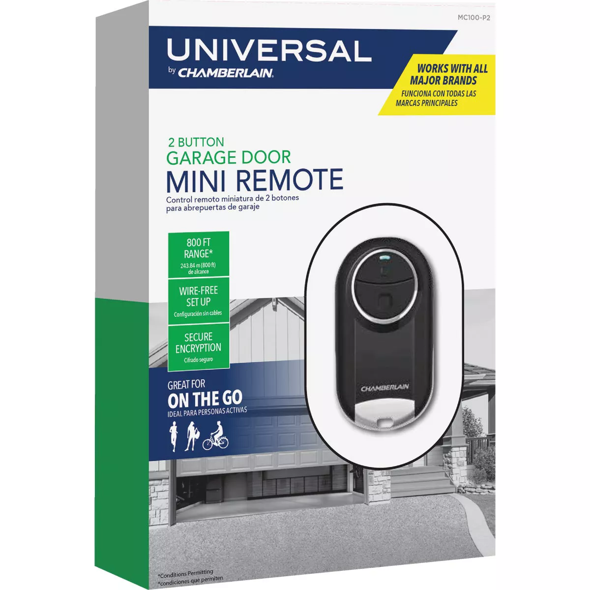 Chamberlain Universal Mini Remote Control - photo 2