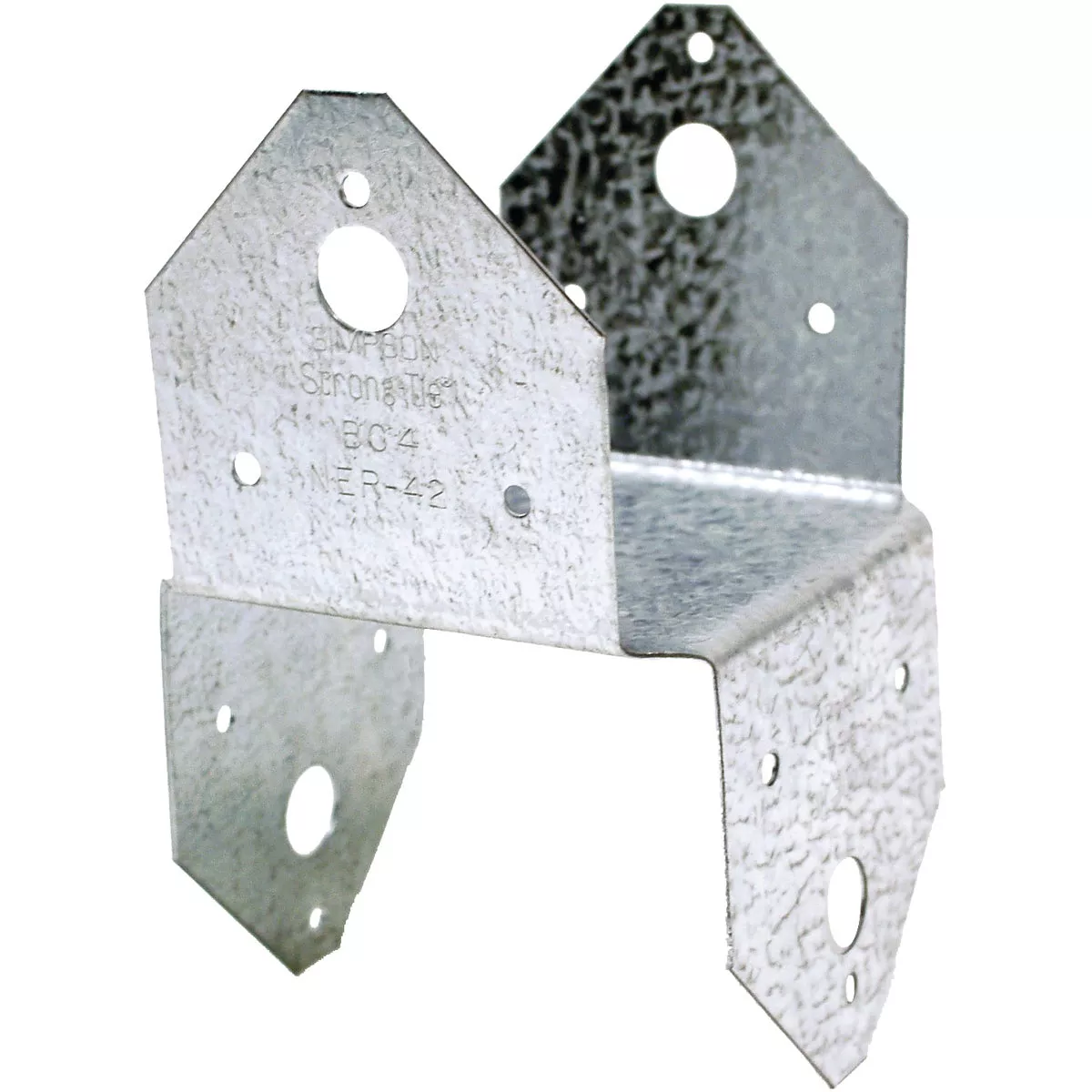 BC ZMAX Galvanized Post Cap for 4x