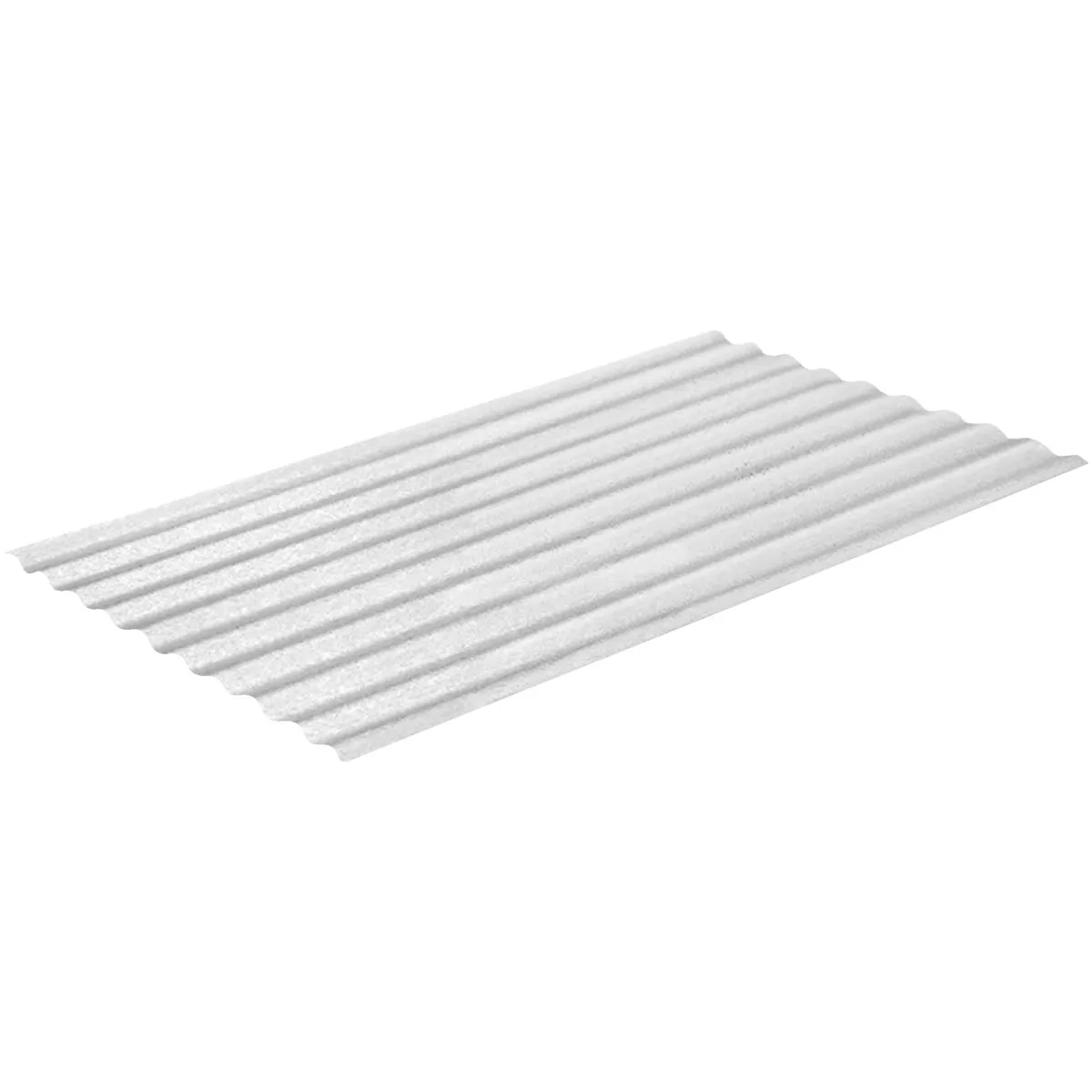 Sequentia WeatherGlaze 26 In. x 12 Ft. White Fiberglass Corrugated Panels
