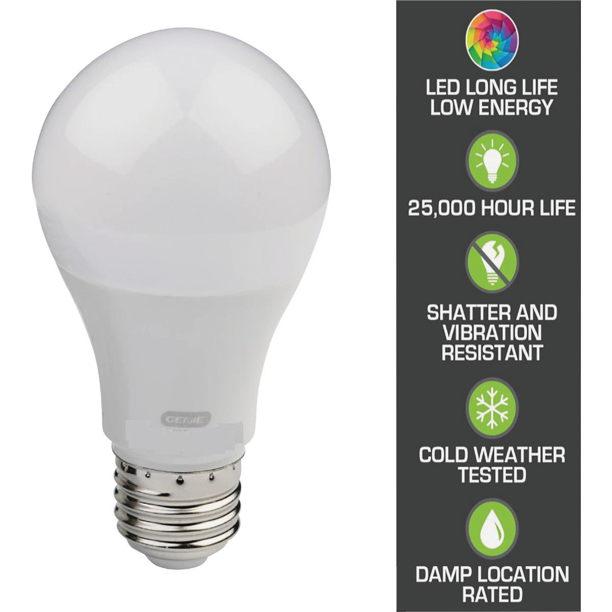 Genie Universal Garage Door Opener LED Light Bulb, Title 20 Approved