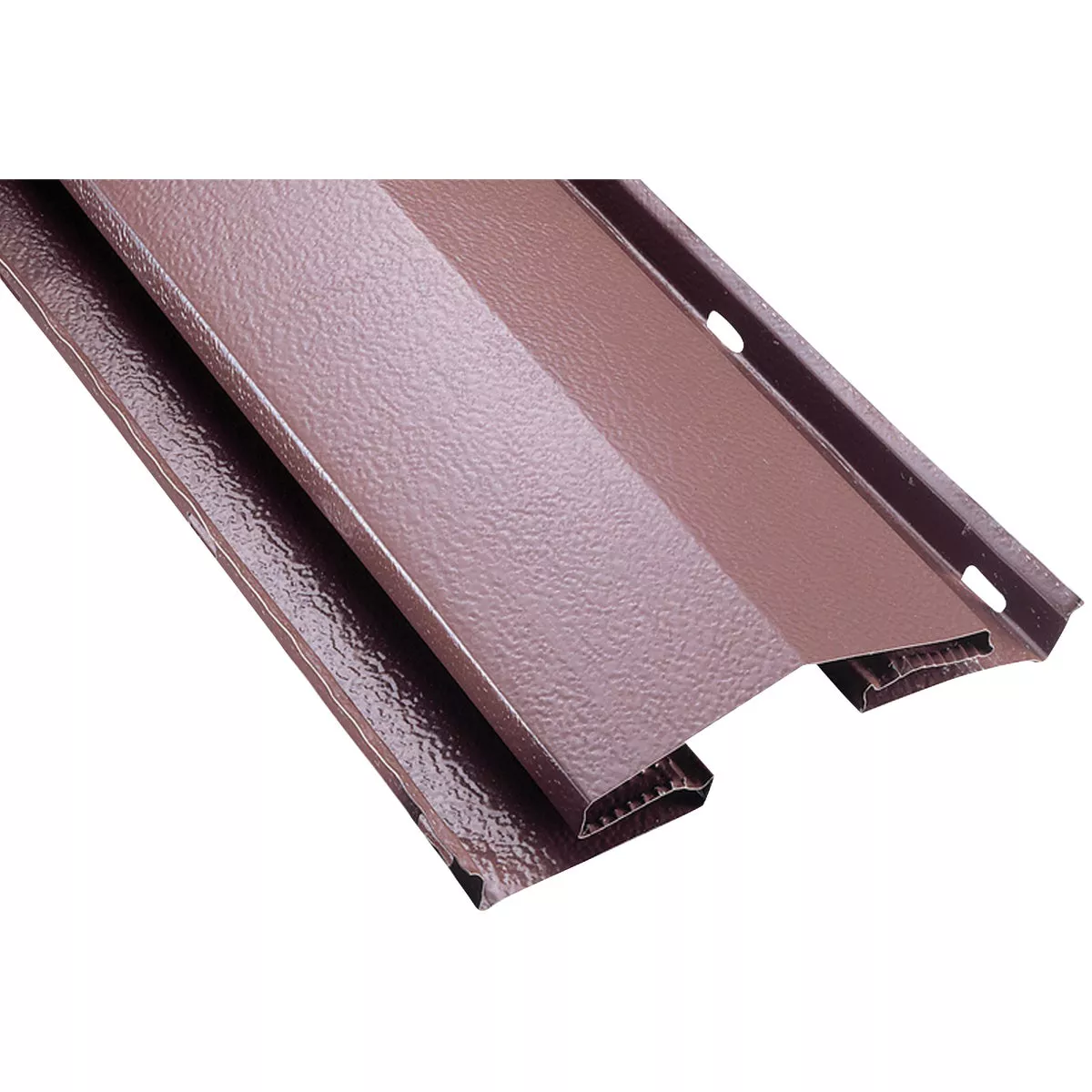 AirVent 8 Ft. Brown Aluminum Continuous Ridge Vent