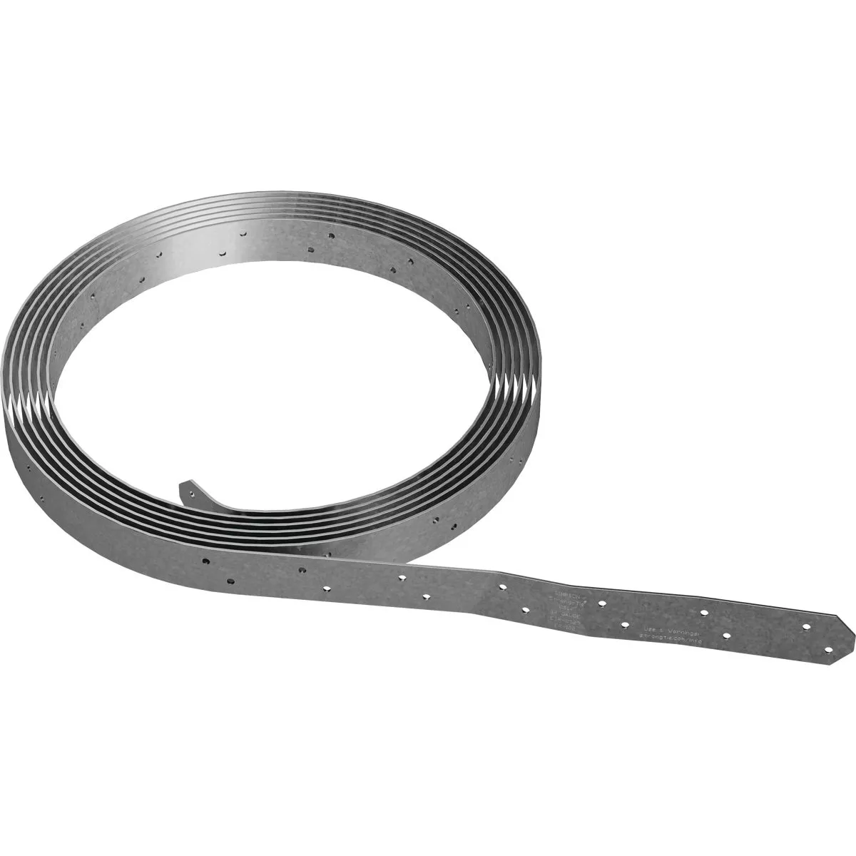 Simpson Strong-Tie 1-3/16 In. x 25 Ft. Galvanized Steel 14 Gauge Coiled Strapping