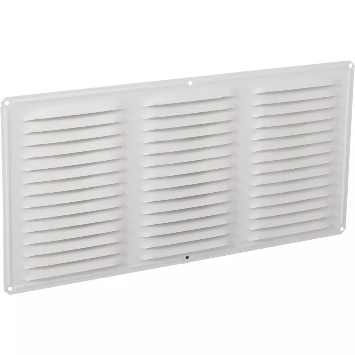 AirVent 16 In. x 8 In. White Aluminum Under Eave Vent