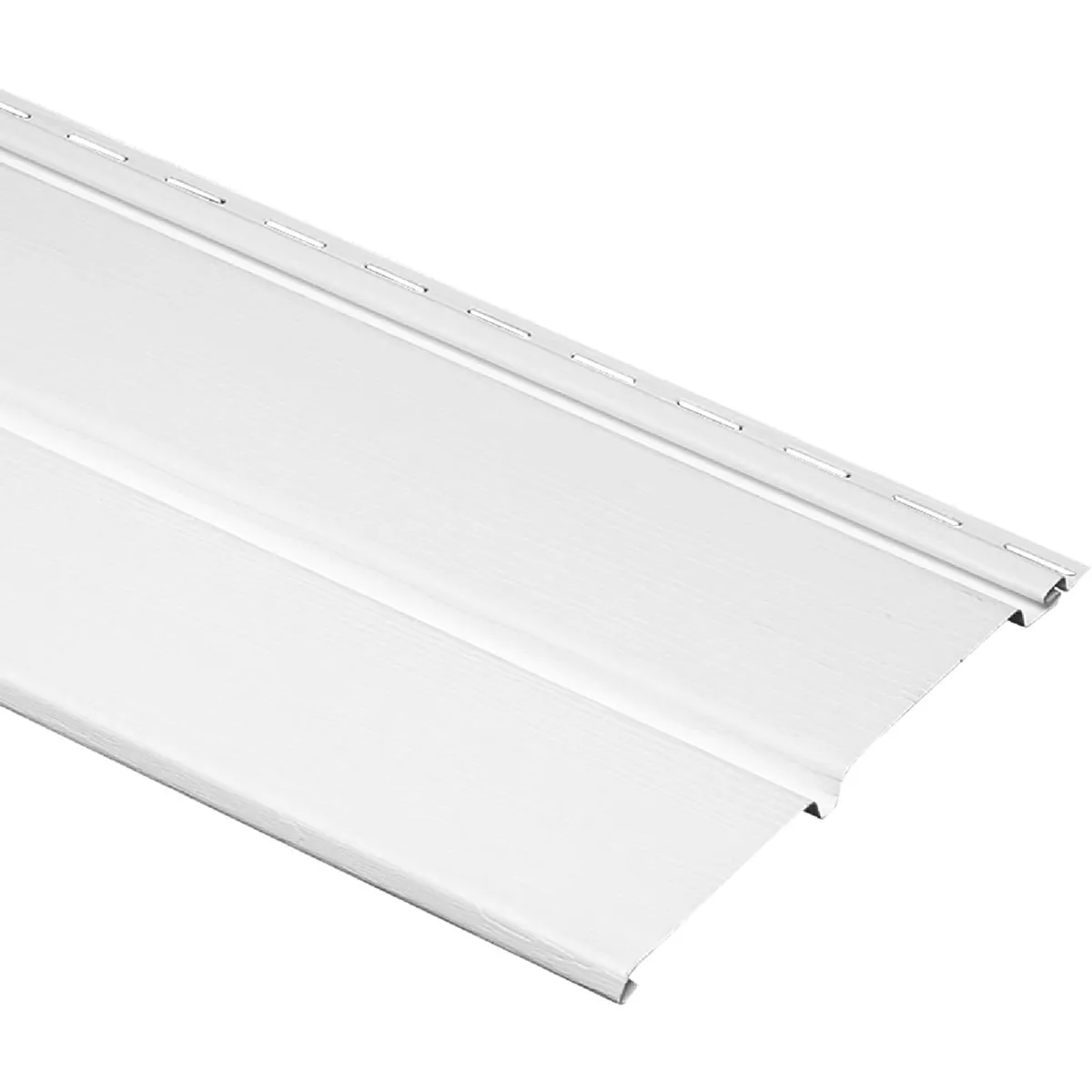 D5 12 Ft. Solid White Standard Vinyl Soffit
