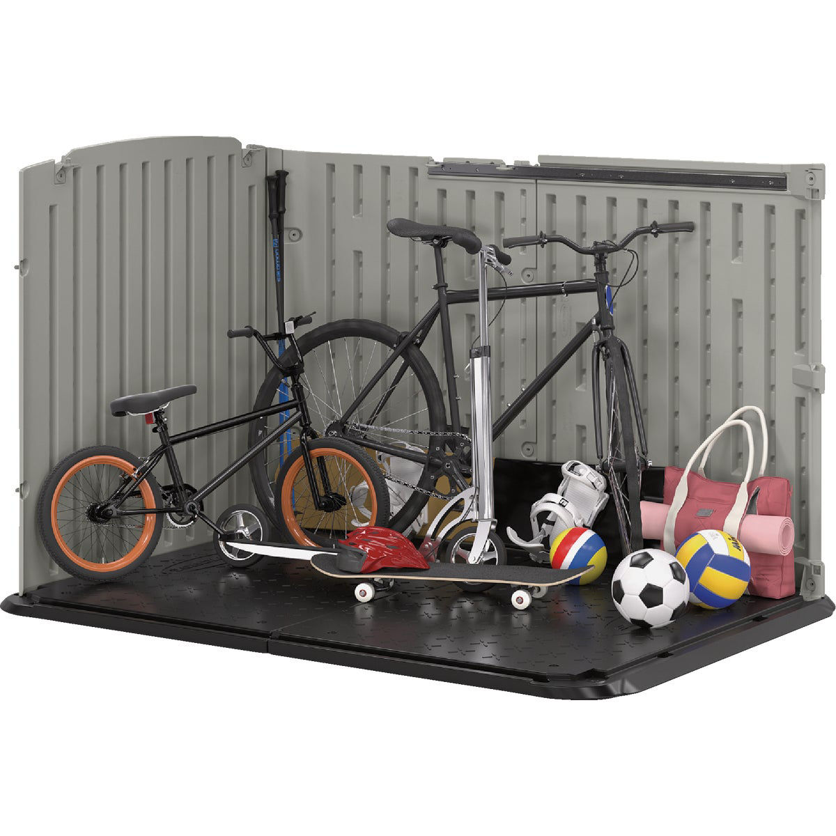 Suncast Glidetop 98 Cu. Ft. Horizontal Shed Do it Best