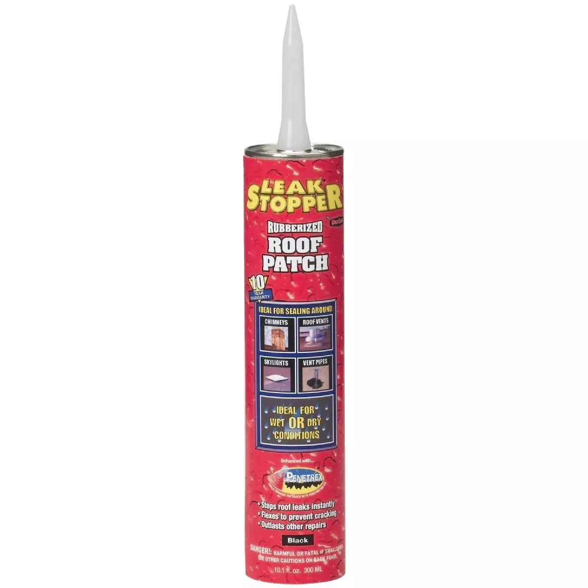 Black Jack Leak Stopper 10 Oz. Rubberized Roof Patch