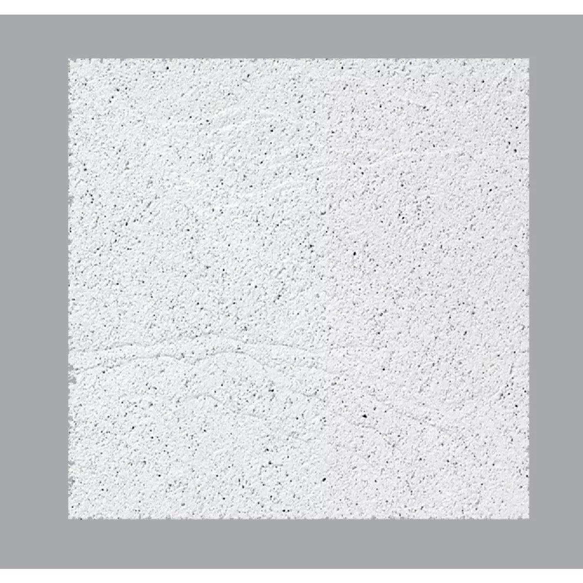USG Ceilings Plateau 2 ft. x 4 ft. White Lay-In Fiberboard Ceiling