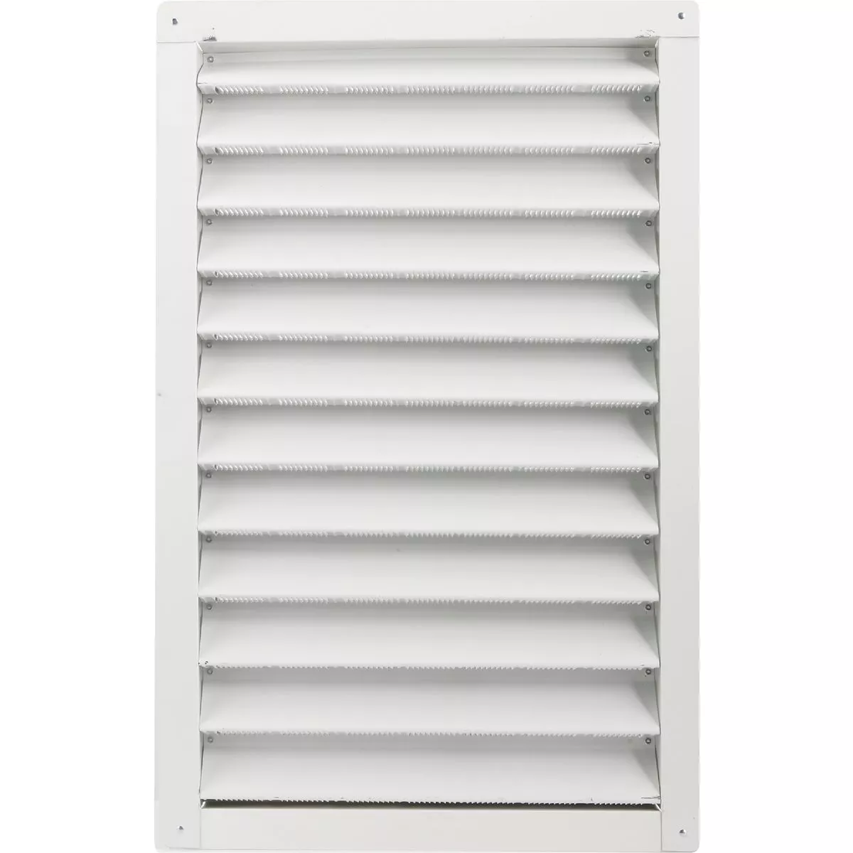 AirVent 14" x 24" Rectangular White Gable Attic Vent - photo 2