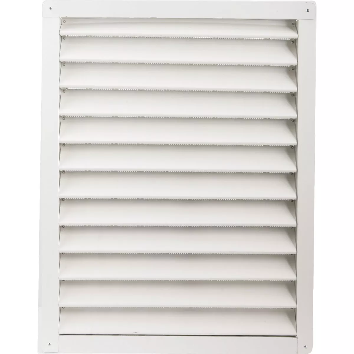 AirVent 18" x 24" Rectangular White Gable Attic Vent