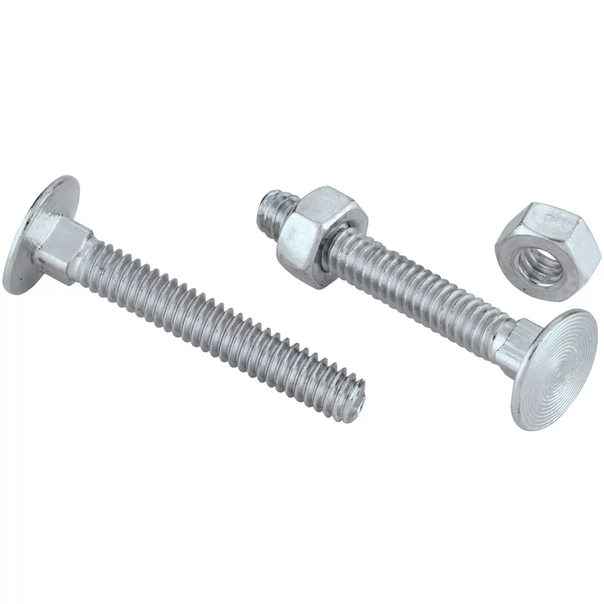 Prime-Line 1/4 In.-20 x 1-7/8 In. Zinc Plated Carriage Bolts With Nuts - photo 3