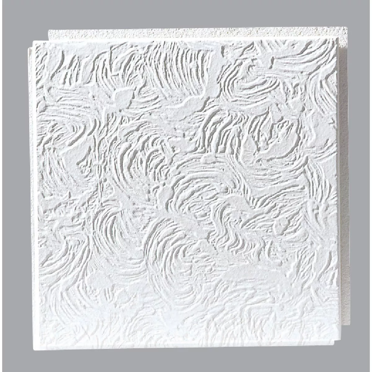 BP Silencio Caravel 12 In. x 12 In. White Wood Fiber Nonsuspended Ceiling Tile (32-Count)