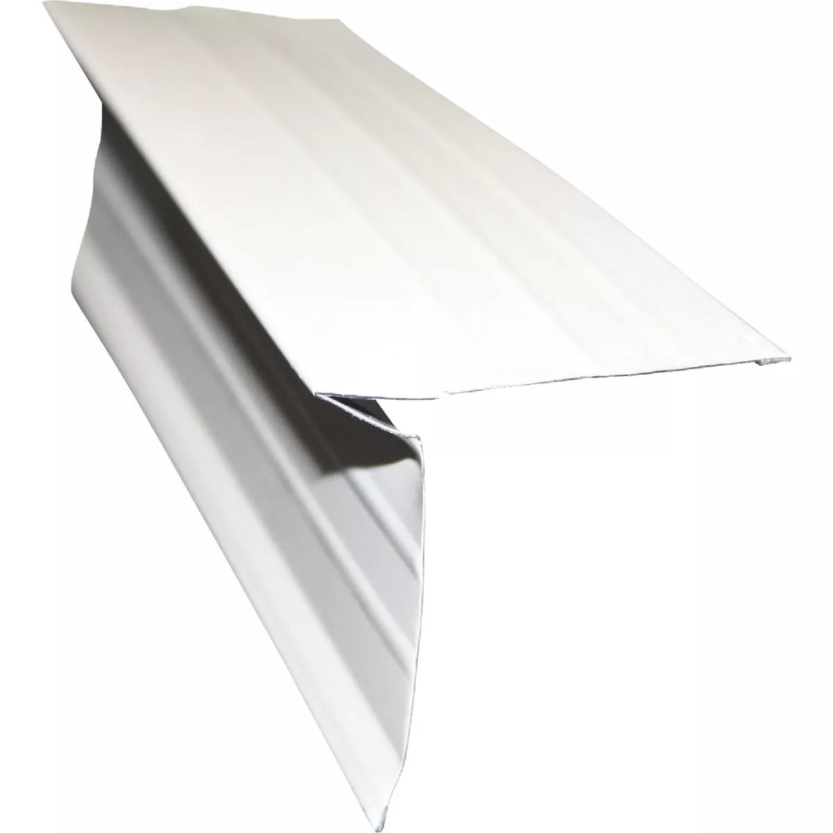 Klauer D-GA6 Galvanized Steel Gutter Apron Flashing, White