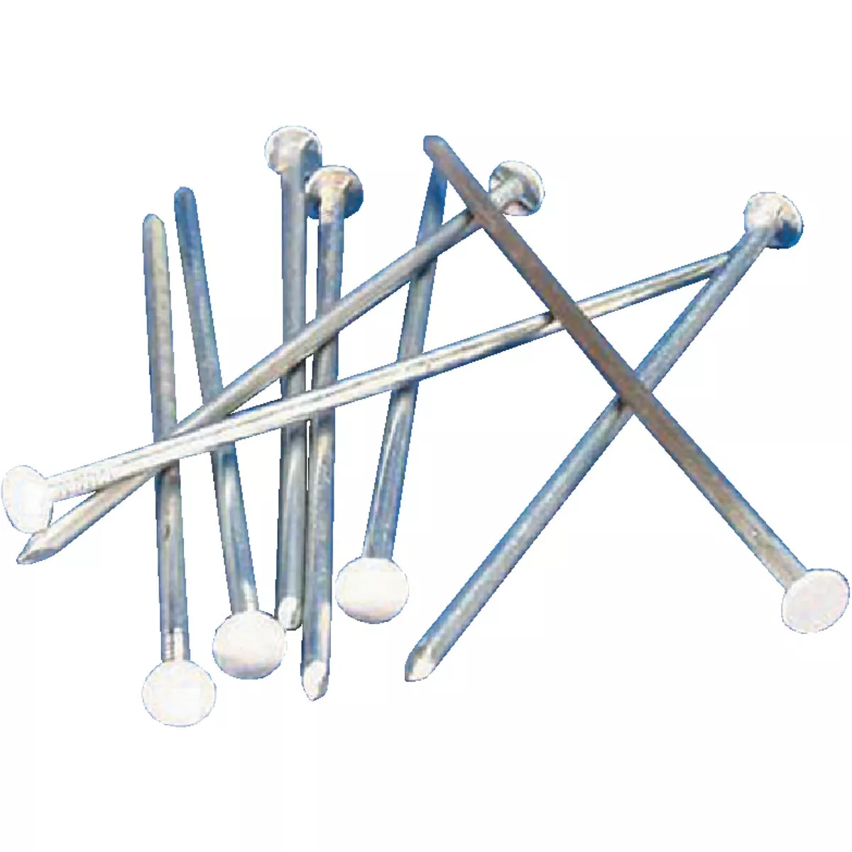 Amerimax 7 In. White Aluminum K-Style Gutter Spike, (250-Pack)