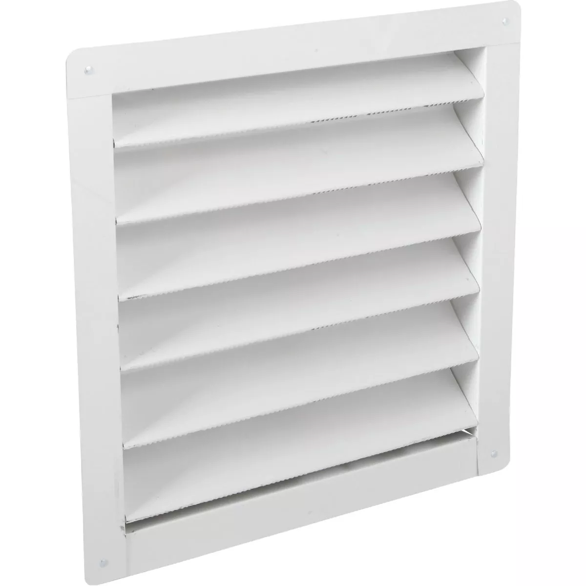 AirVent 12" x 12" Square White Gable Attic Vent