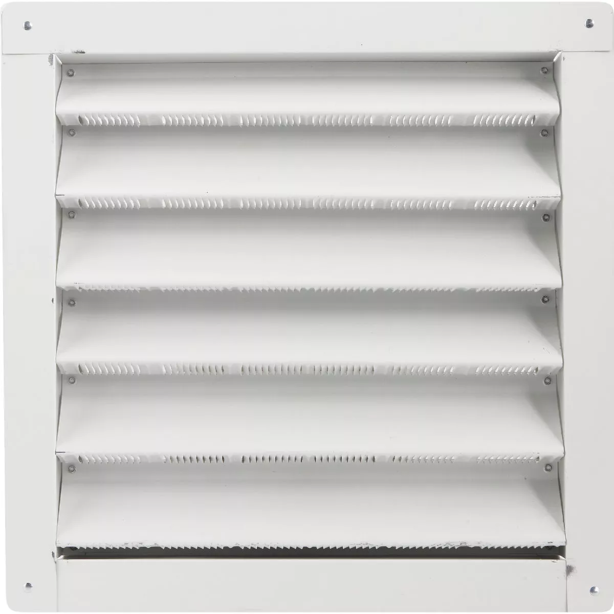 AirVent 12" x 12" Square White Gable Attic Vent - photo 2