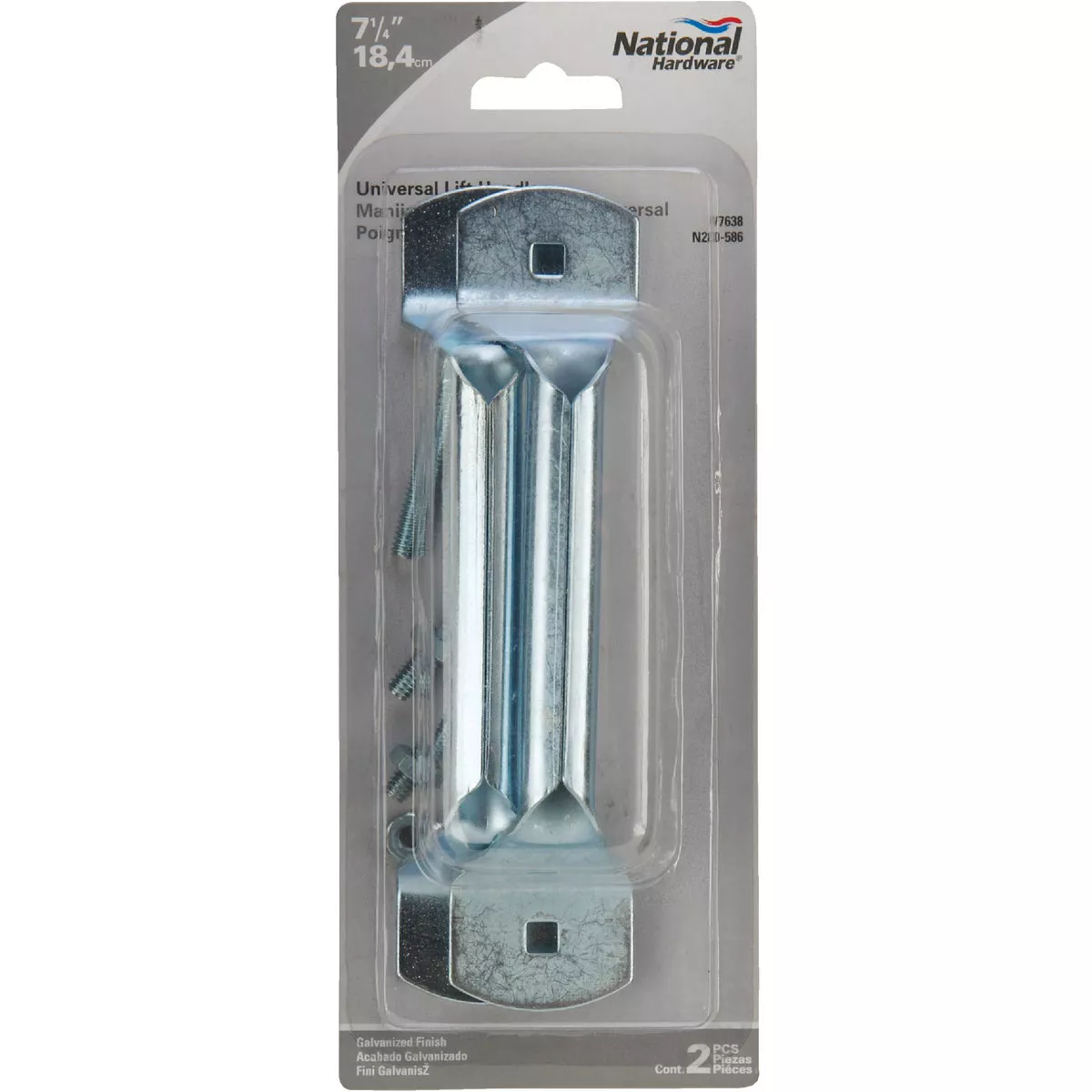 Prime-Line 6 In. Steel Bottom Lift Handle - photo 2