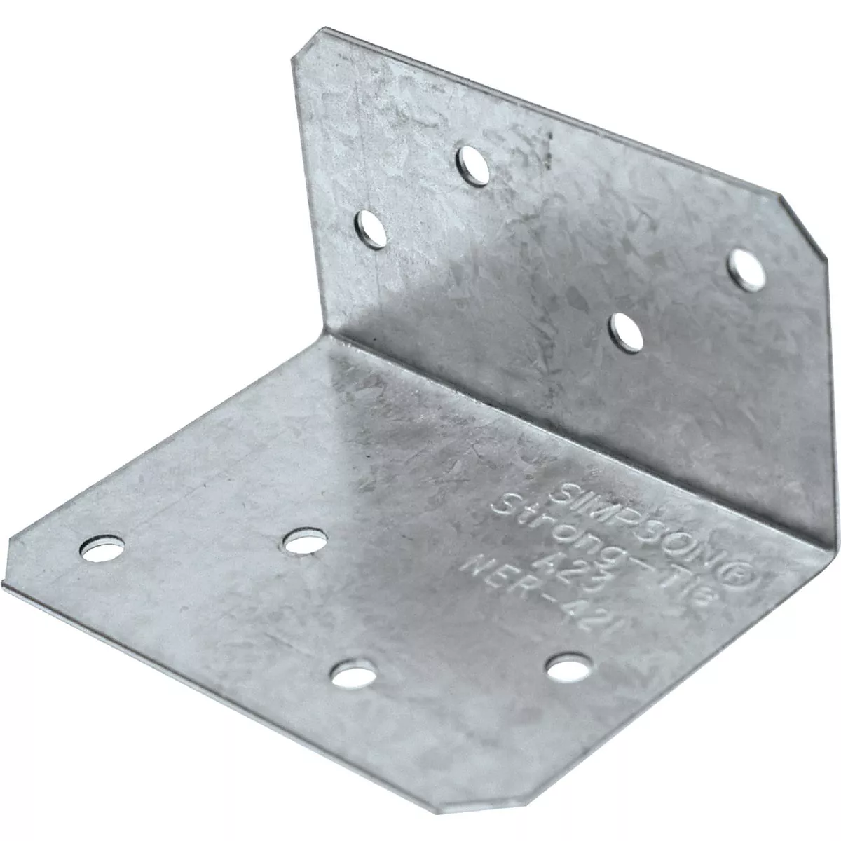 2 in. x 1-1/2 in. x 2-3/4 in. Galvanized Angle