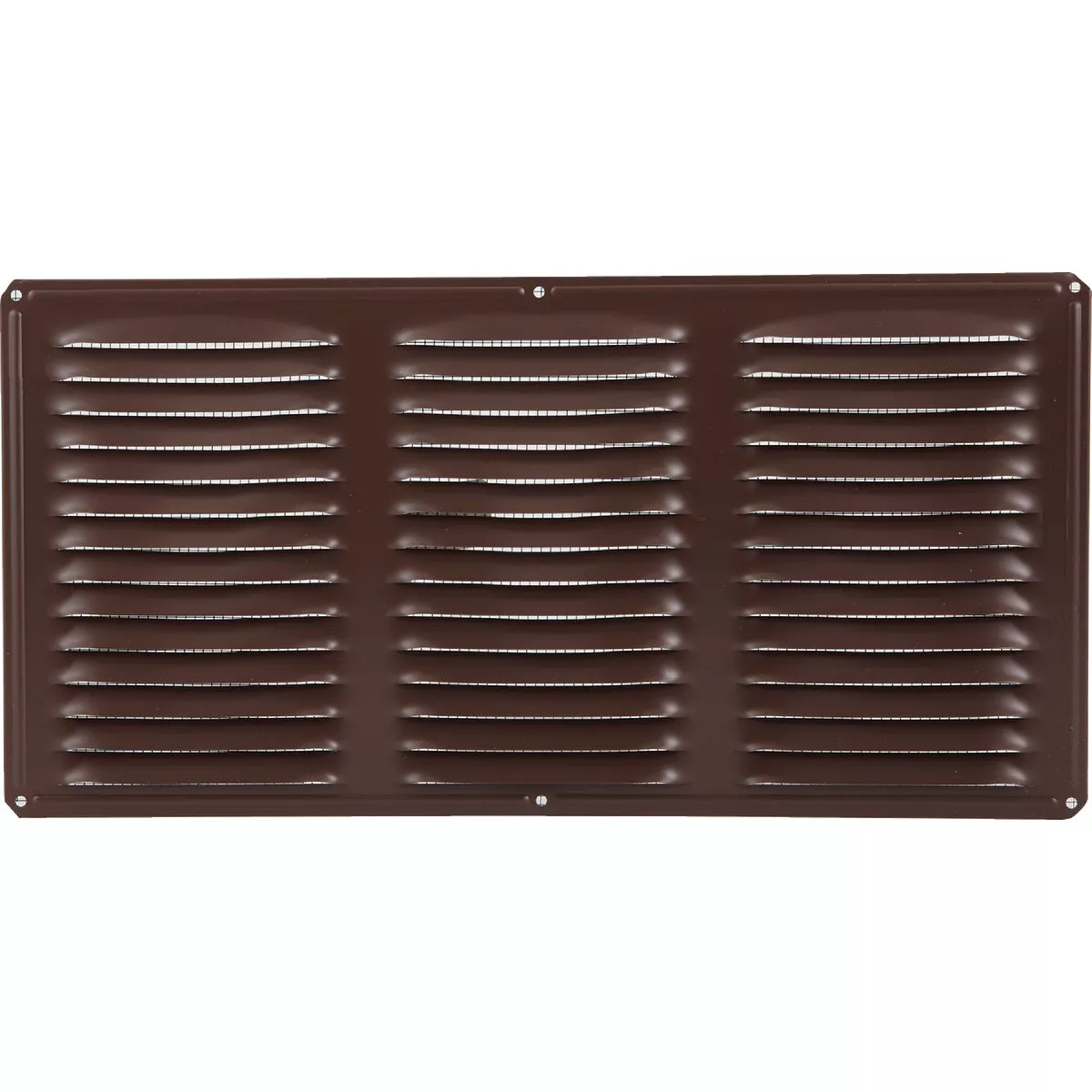 Air Vent 16 In. x 8 In. Brown Aluminum Under Eave Vent - photo 2