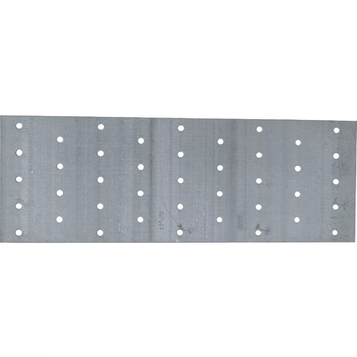 Simpson Strong-Tie 3-1/8 In. W x 9 In. L 20 ga Galvanized Steel Tie Plate