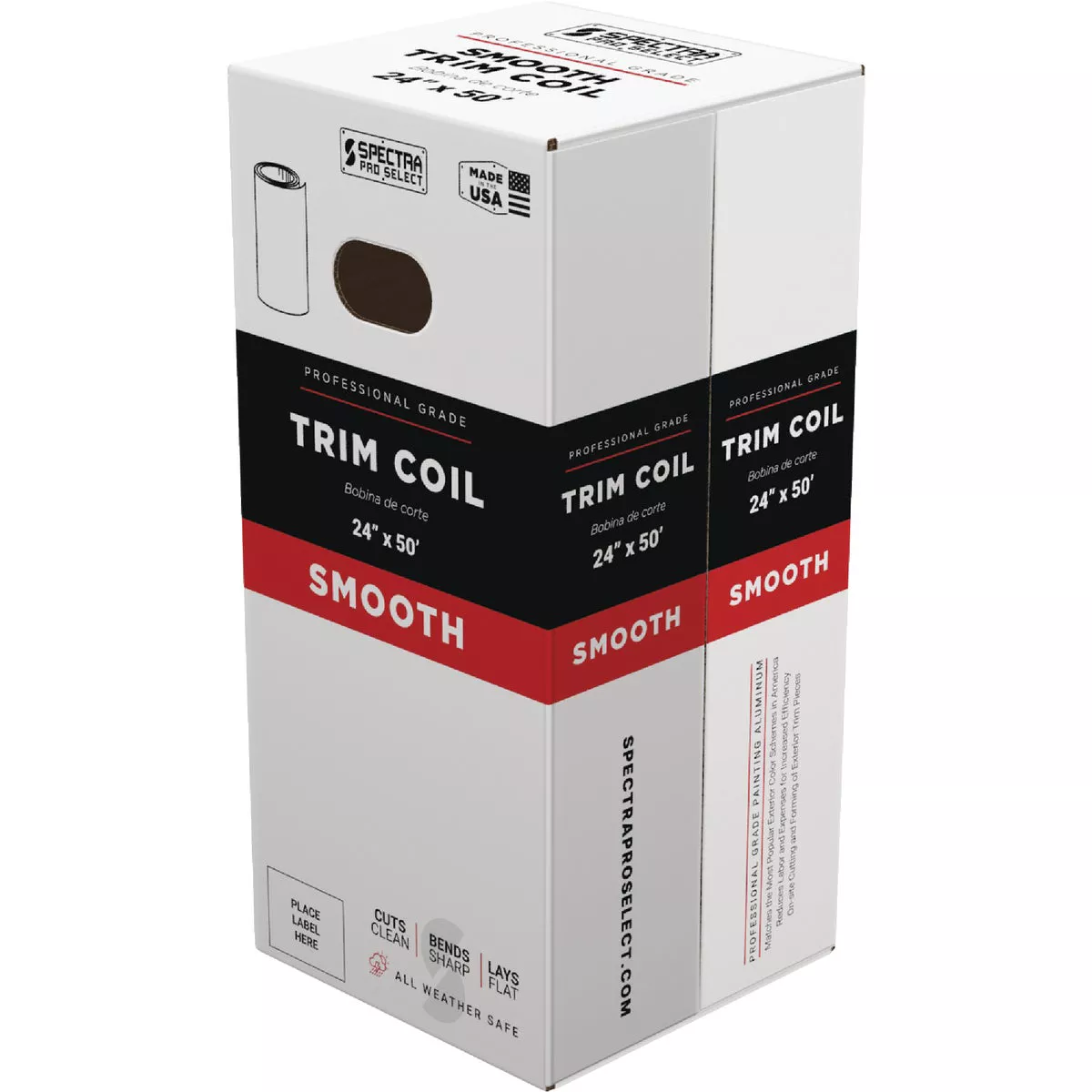 Spectra Metals 24 In. x 50 Ft. Clay Painted Aluminum Trim Coil - photo 2