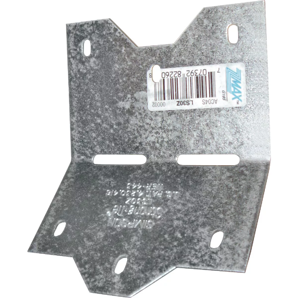 LS 3-3/8 in. 18-Gauge ZMAX Galvanized Adjustable L Angle