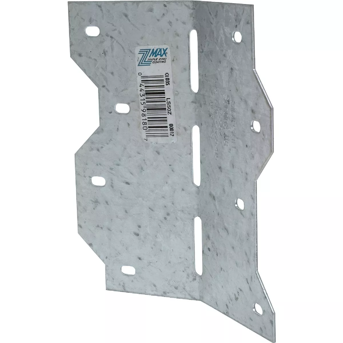 LS 4-7/8 in. 18-Gauge ZMAX Galvanized Adjustable L Angle