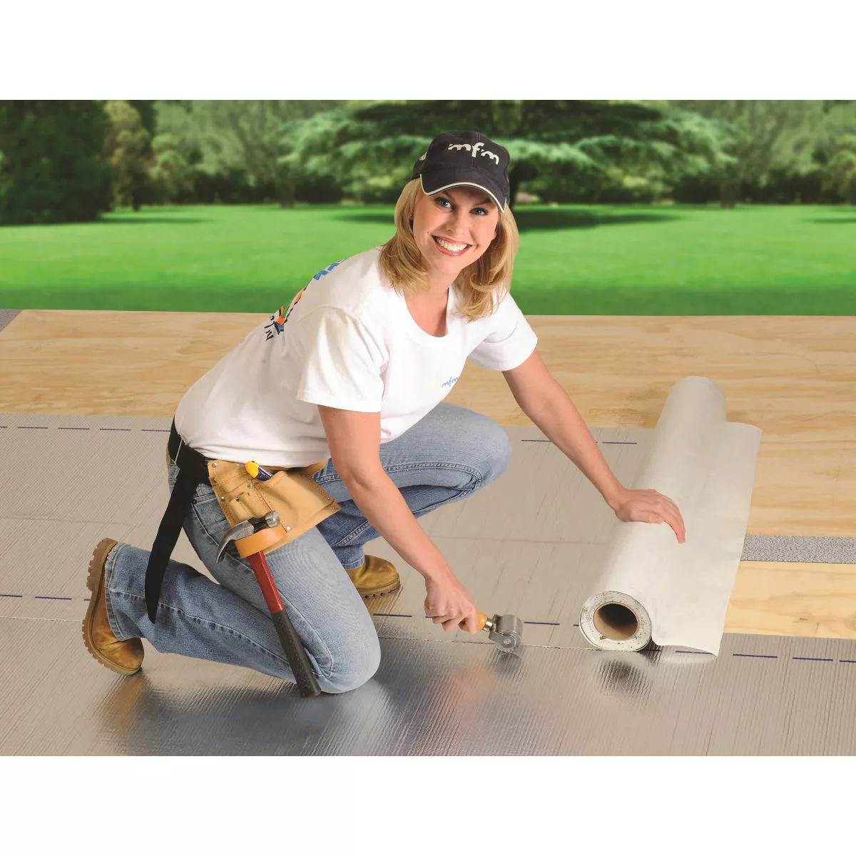MFM Peel & Seal 36 In. X 33-1/2 Ft. Aluminum Roofing Membrane - photo 5
