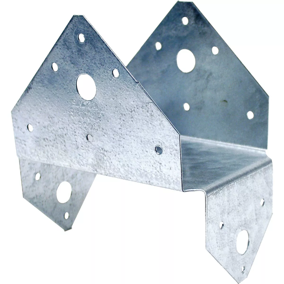 Simpson Strong-Tie 4 In. x 6 In. 18 ga Galvanized BC Post Cap & Base