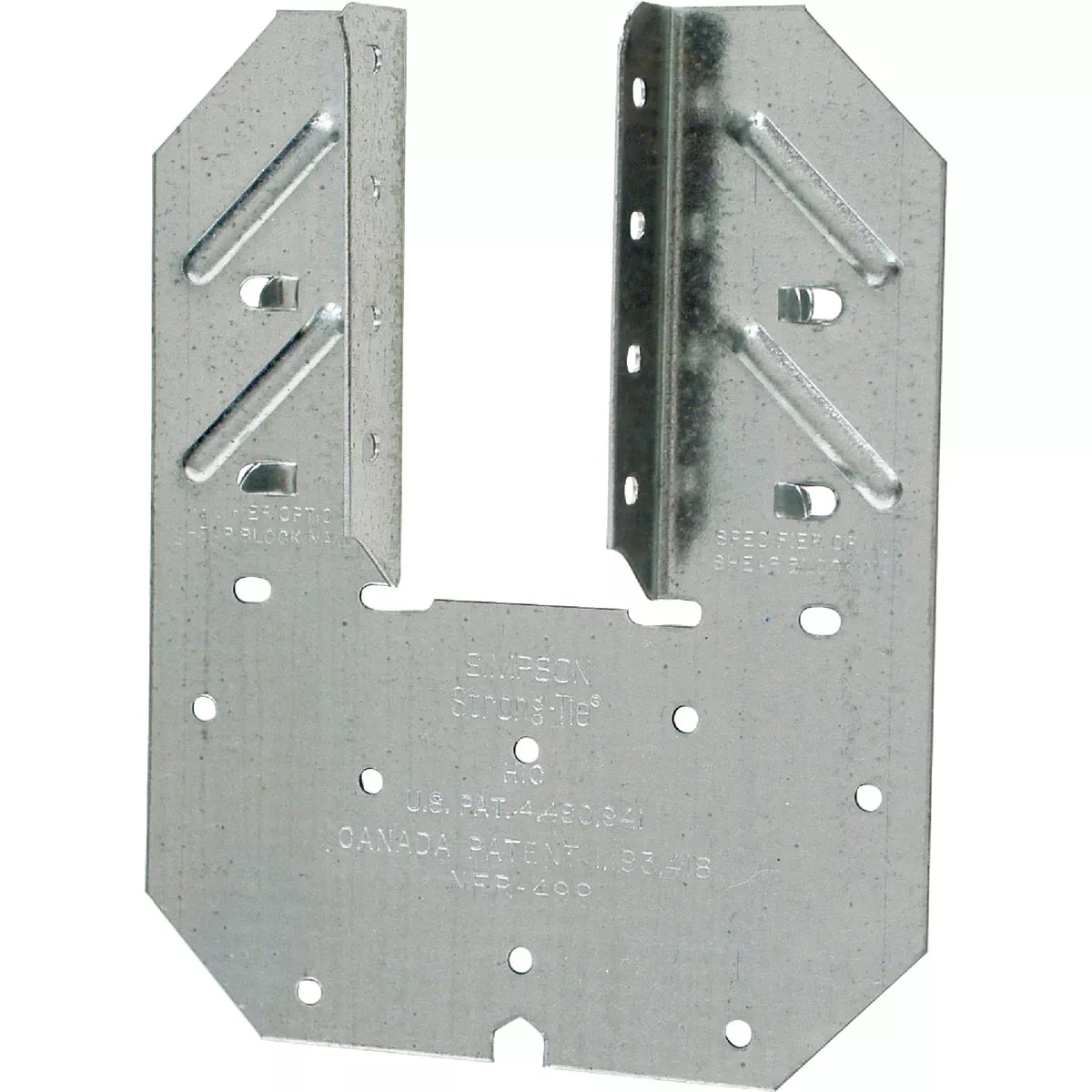 H10A 18-Gauge Galvanized Hurricane Tie