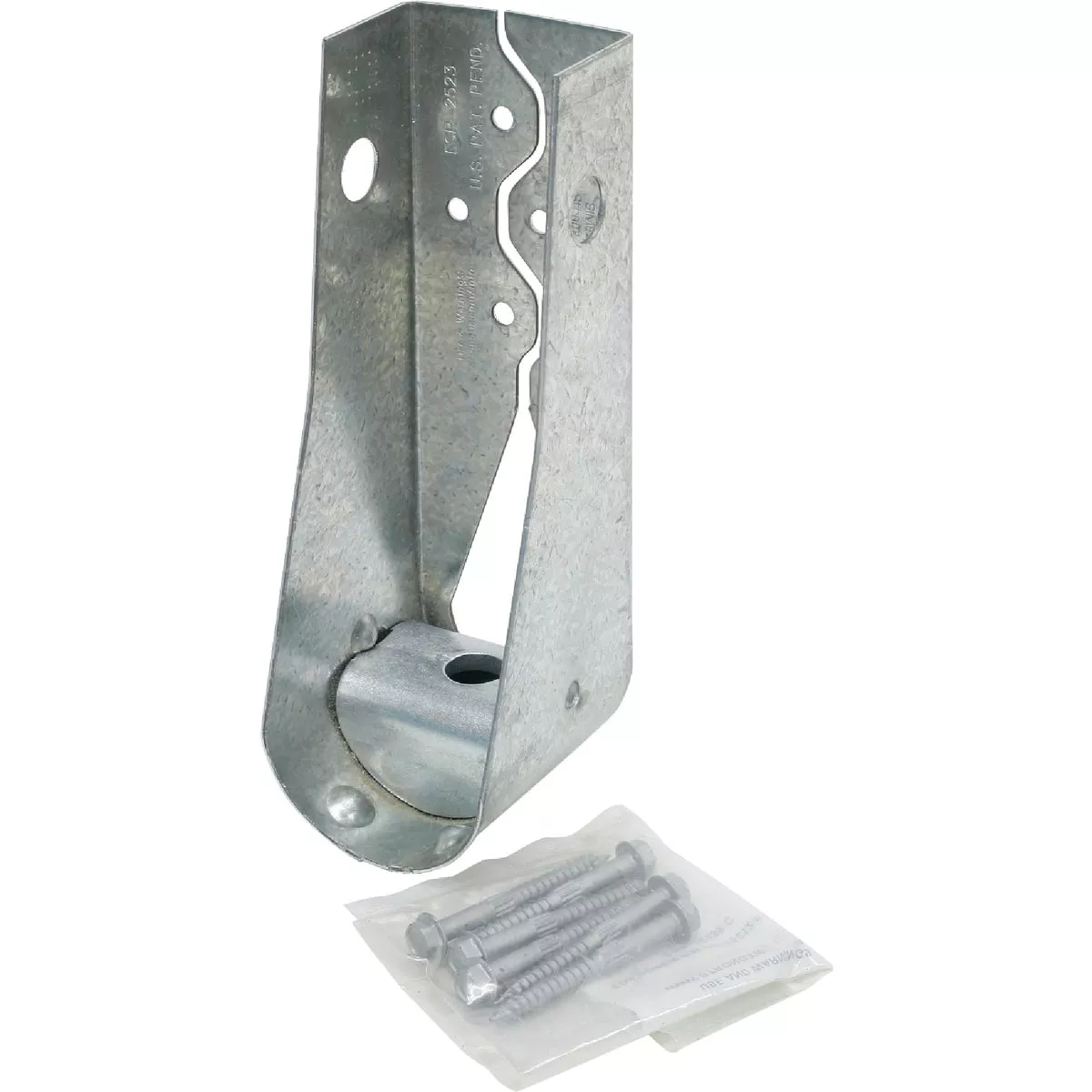 Simpson Strong-Tie 3 In. W x 8-11/16 In. H x 3-1/4 In. B 14 ga Predeflected Holdown with SDS Screws